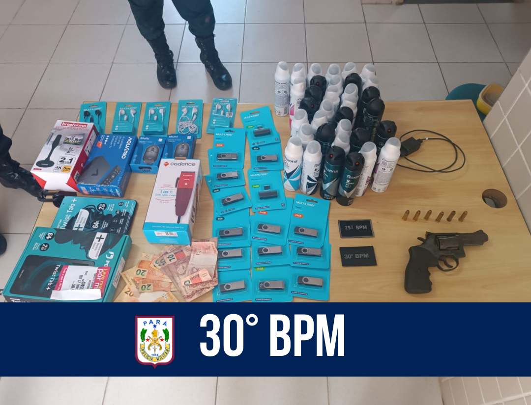 30º BPM frustra roubo em Ananindeua