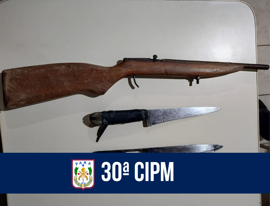 30ª CIPM realizou a prisão de suspeitos em Santana do Araguaia