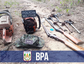 BPA participa de ação contra desmatamento em Ipixuna