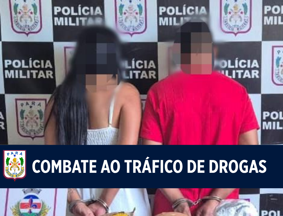 28ª CIPM realiza prisões e apreende mais de 4 kg de drogas no oeste paraense
