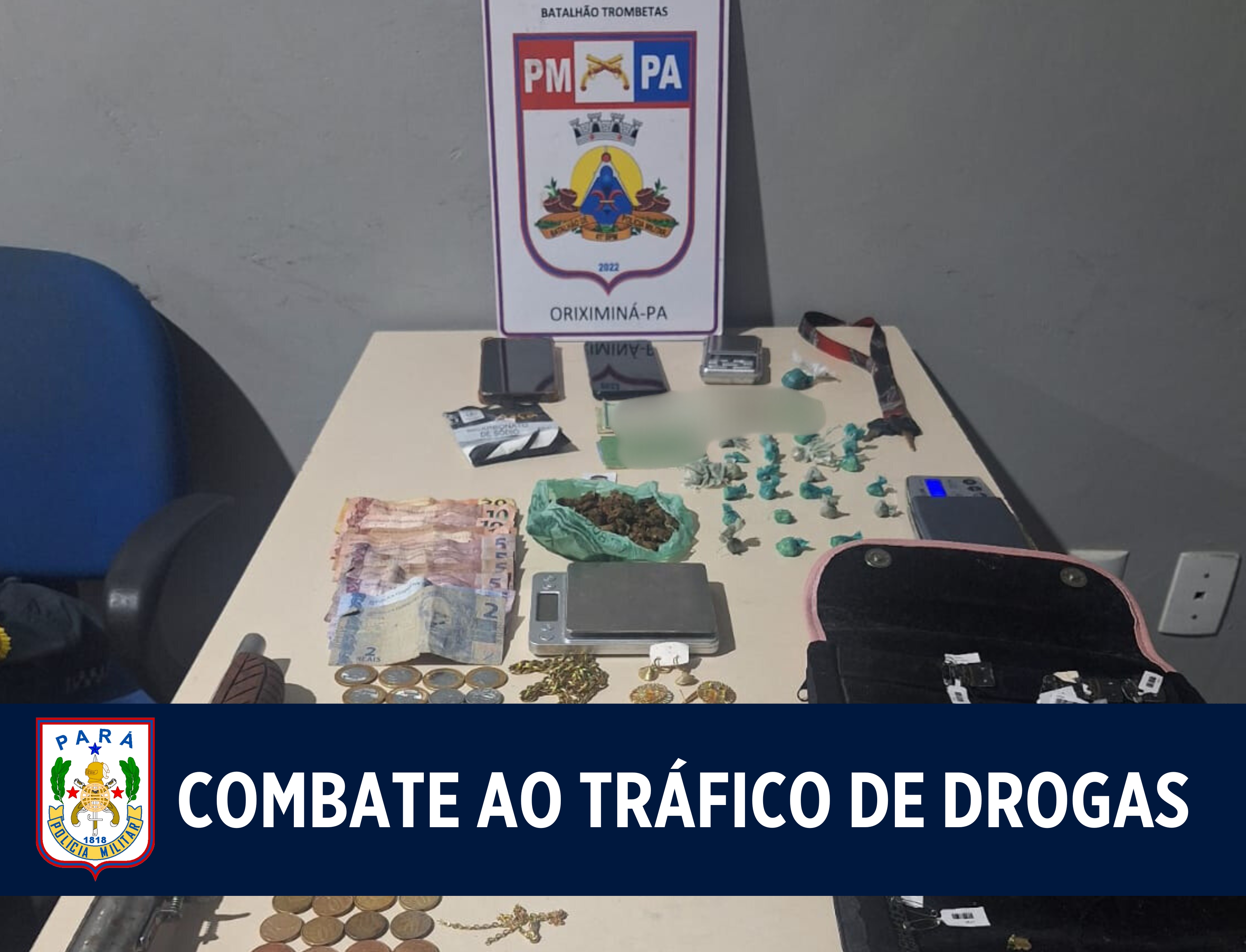 41° BPM realiza Operação Barreira para combater o tráfico de drogas em Oriximiná