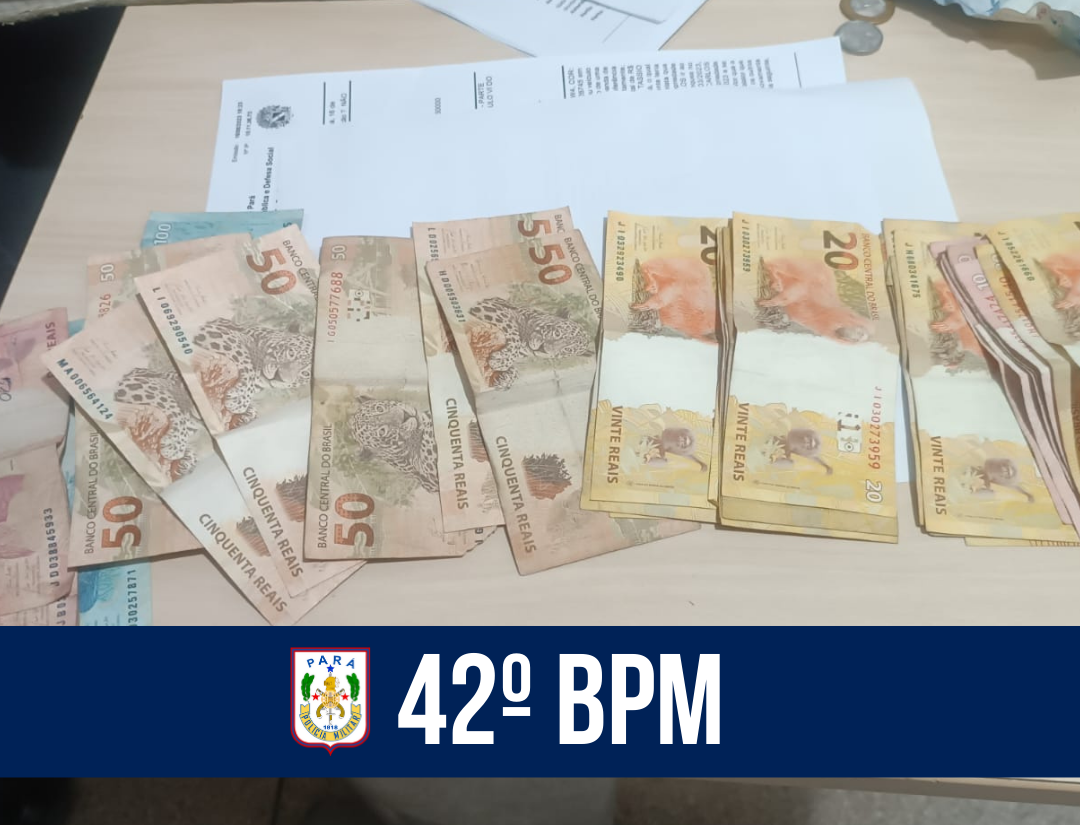 42º BPM prende suspeito de associação ao tráfico e corrupção ativa em São Miguel do Guamá
