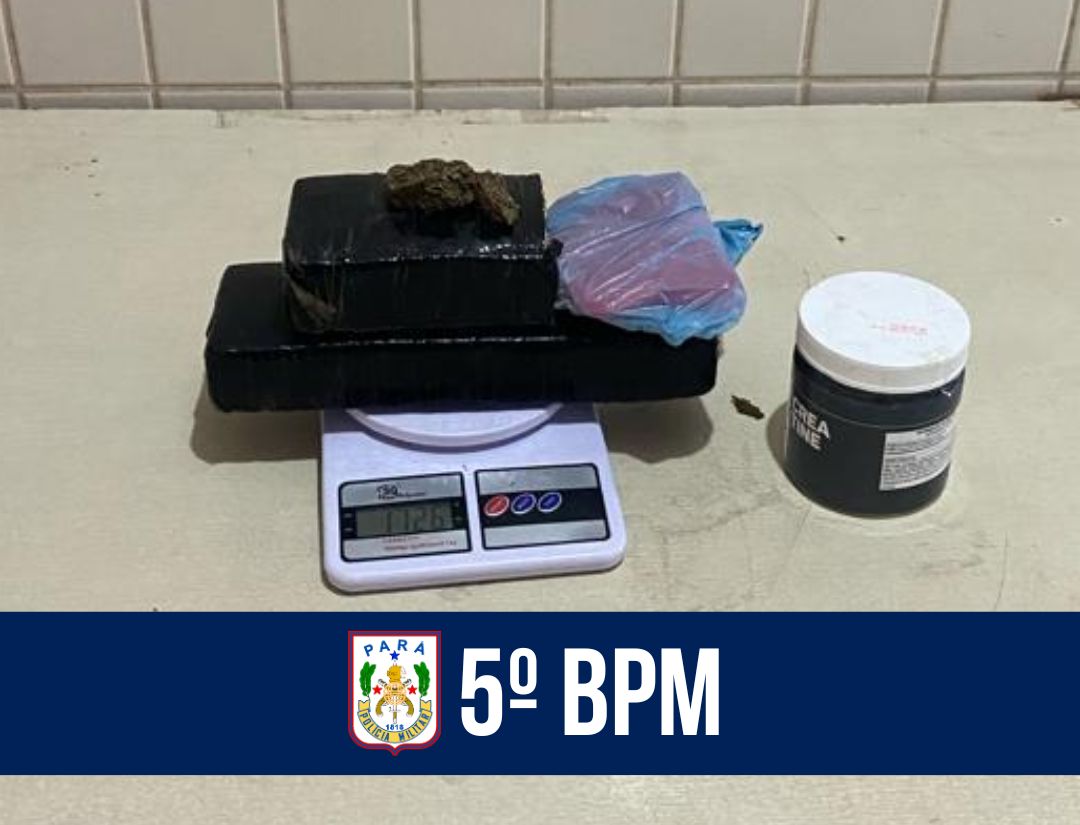 Em ação conjunta, 5º BPM prende mulher por tráfico de drogas