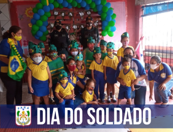 Dia do soldado, PM realiza palestras educativas em escolas da grande Belém