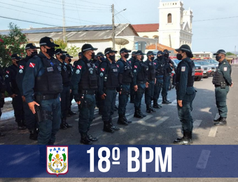 Sete pessoas são presas durante ações do 18°BPM em Monte Alegre