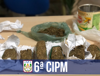 6ª CIPM fecha casa usada como ponto de venda de drogas em Tailândia