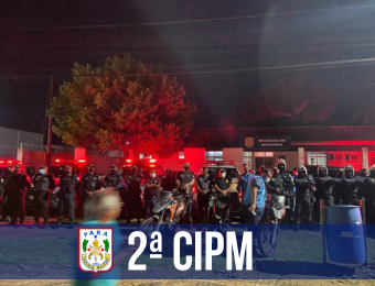 2ª CIPM realiza operação Benevides segura