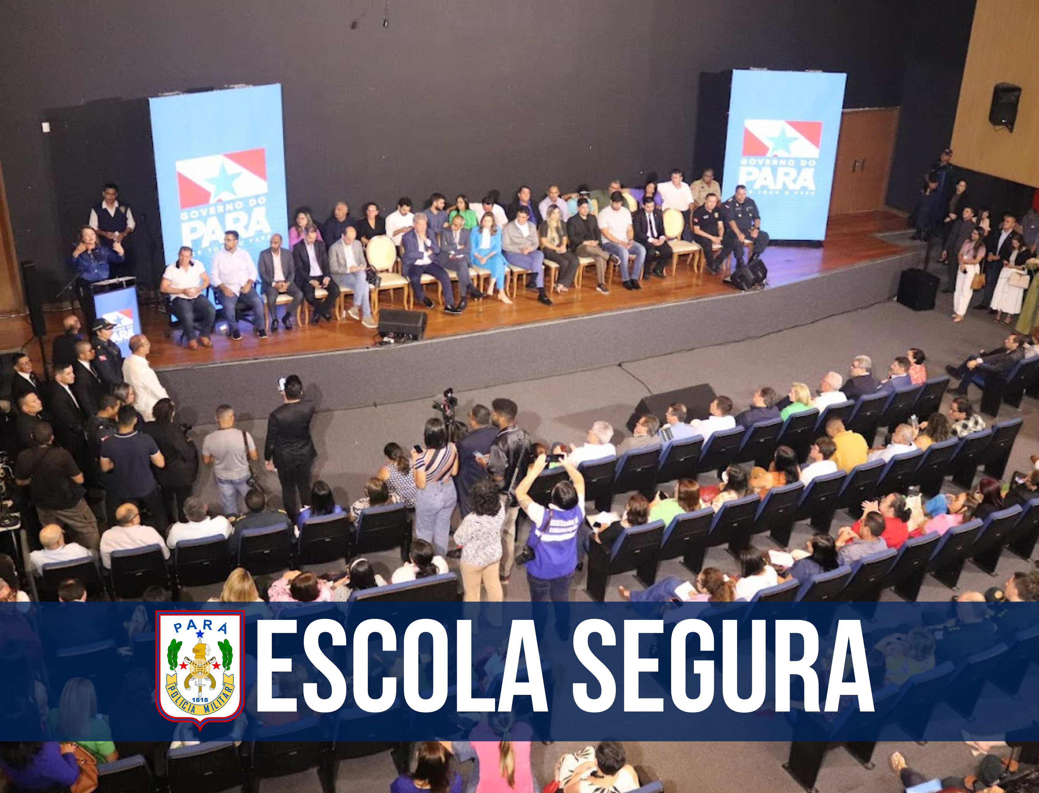 PM participa do lançamento do Programa “Escola Segura” 