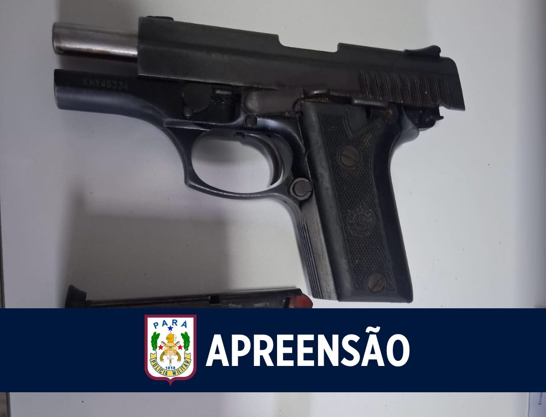 Em Moju, PM prende homem por porte ilegal de arma de fogo