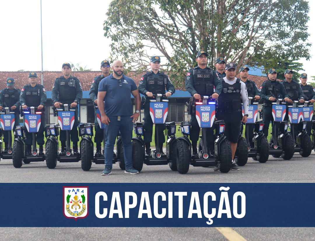 PM promove capacitação para manuseio e abordagem policial com diciclo elétrico