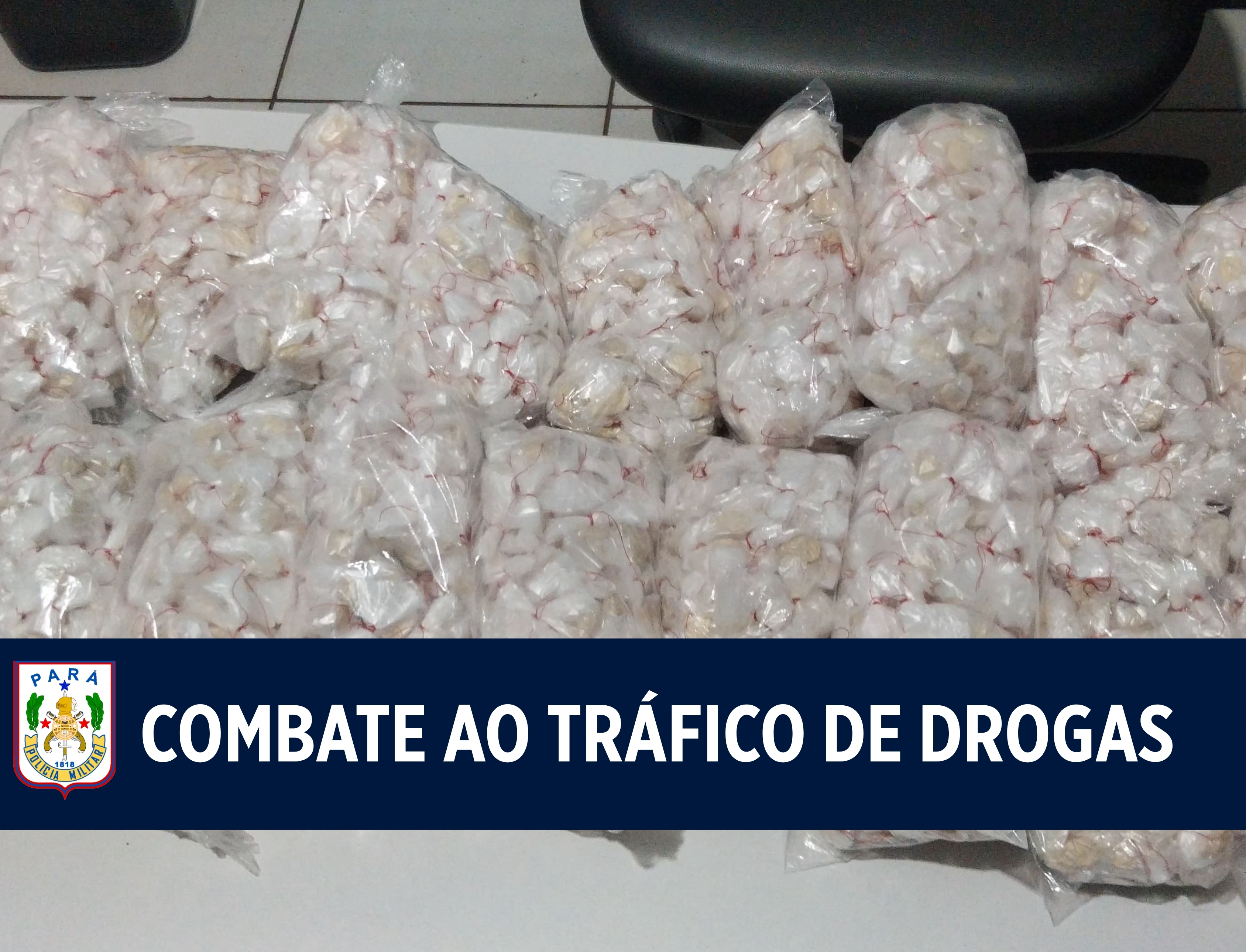 14° BPM prende casal e apreendeu quase 3 k de drogas em Barcarena