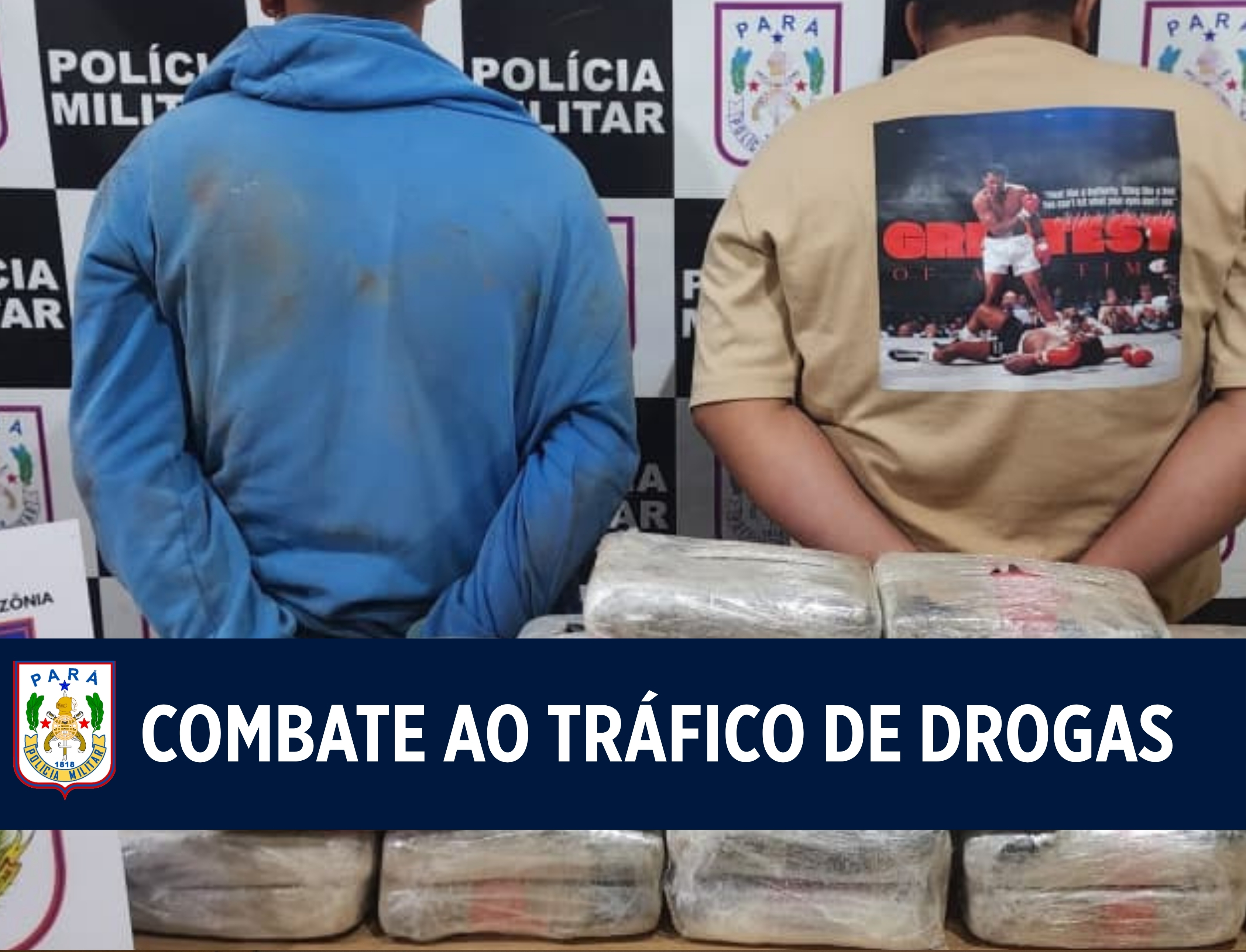Ação da PM apreende drogas em Juruti