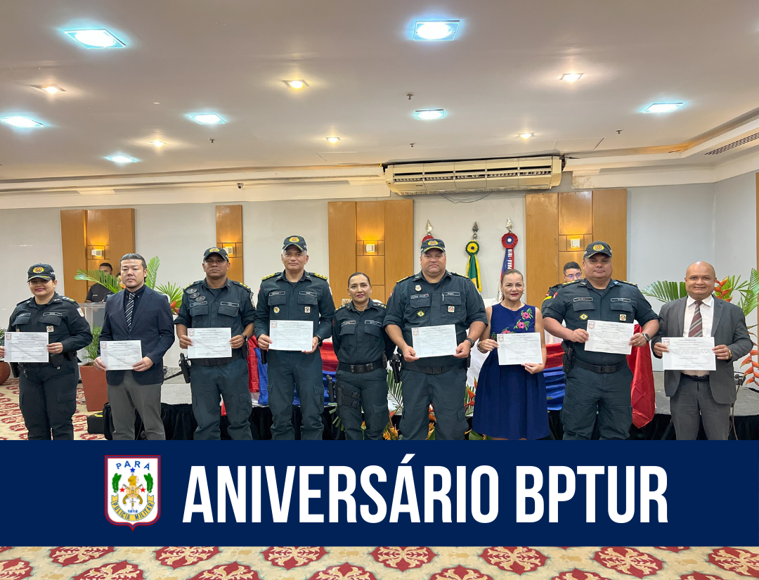 PM comemora 1° ano de criação do Batalhão de Polícia Turística em Belém