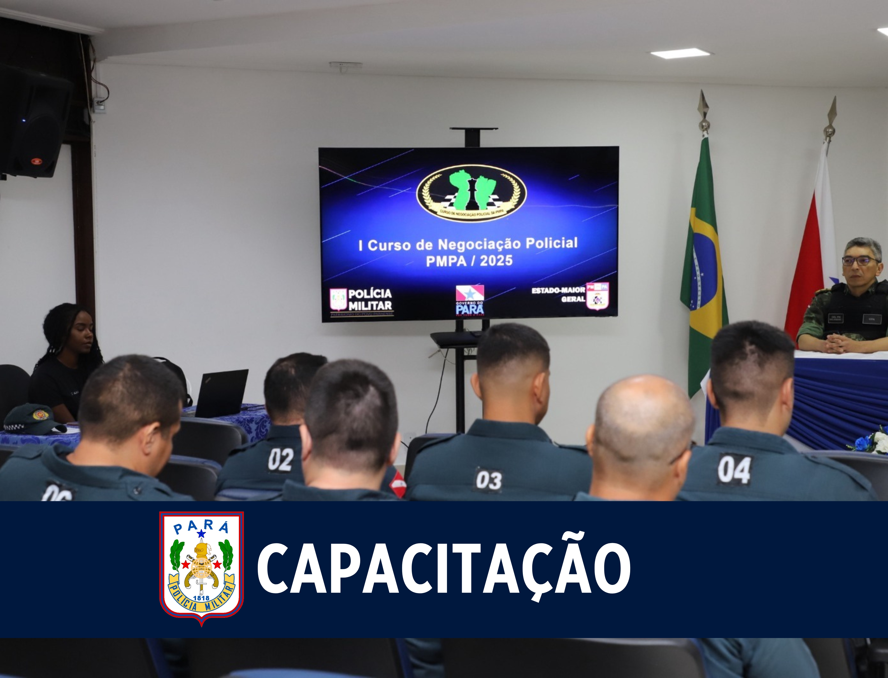 Polícia Militar do Pará inicia primeiro Curso de Negociação Policial