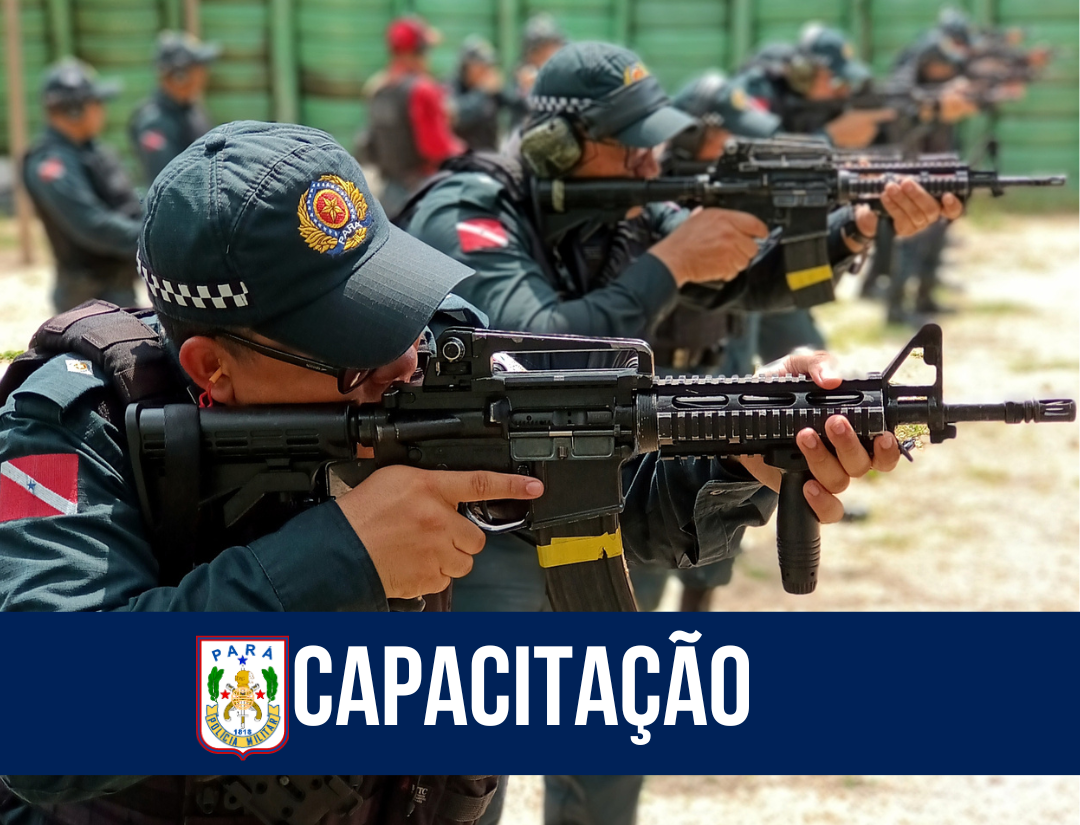 I Curso de Instrutor de Tiro da PMPA tem instrução prática de tiro em Benfica