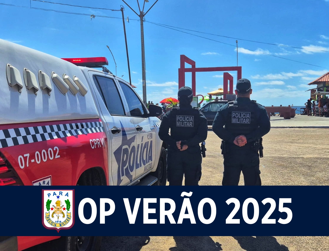 PMPA intensifica ostensividade na praia de Ajuruteua durante a Operação Verão 2025