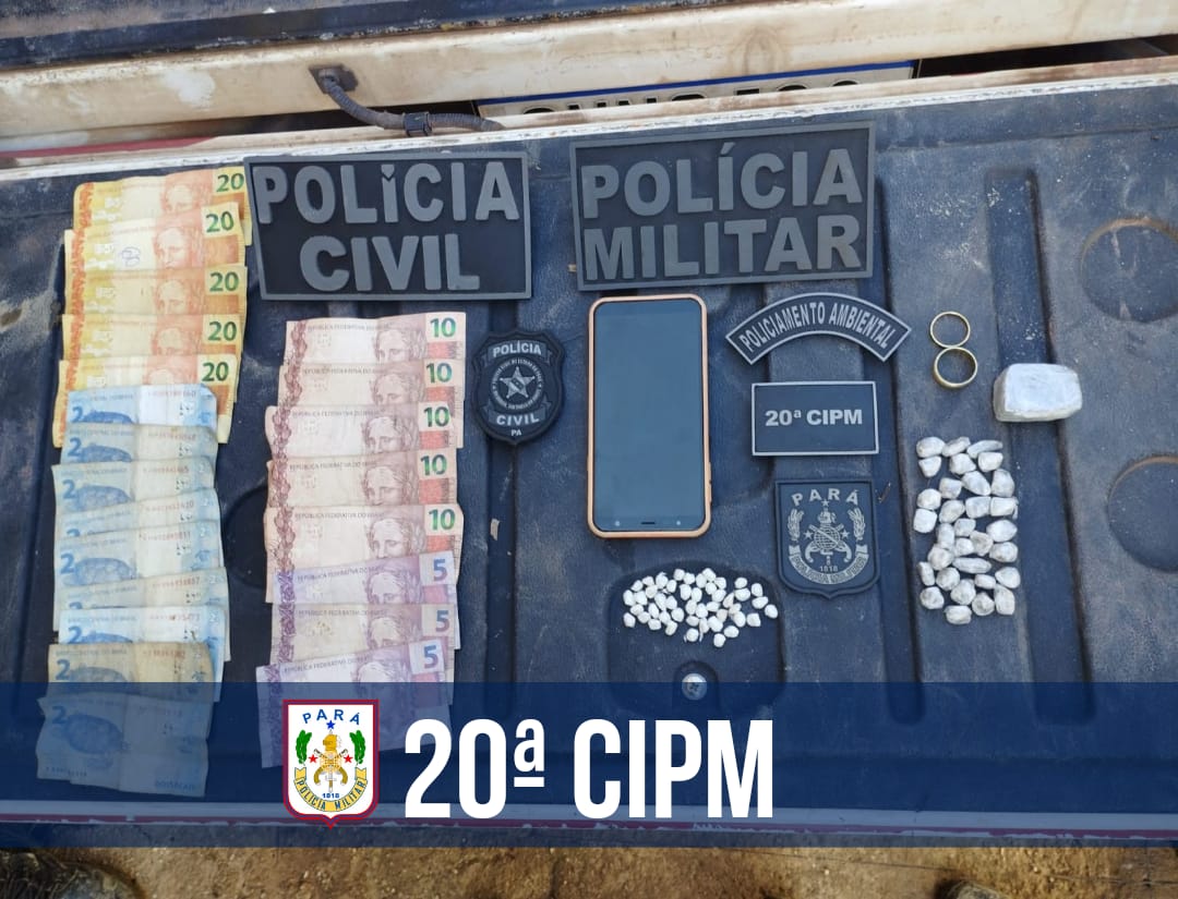 Homem é preso por tráfico de drogas em Ponta de Pedras