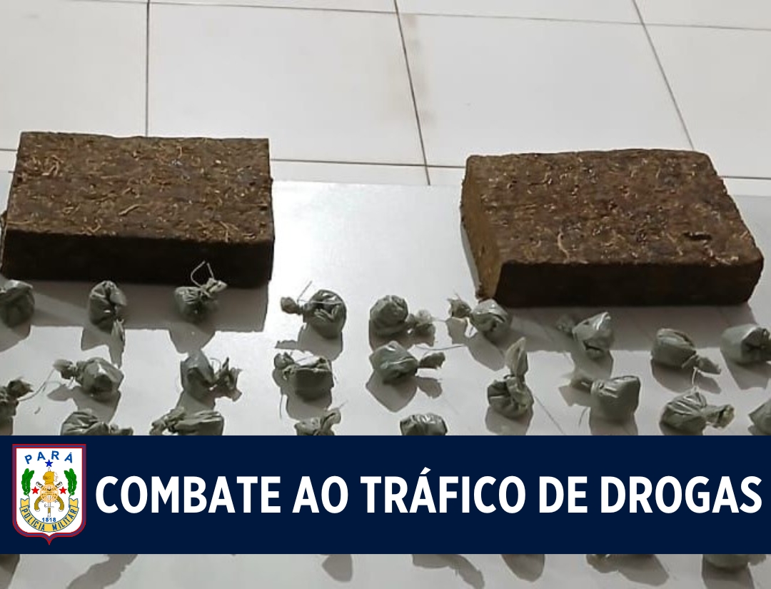 PMPA prende duas mulheres por tráfico de entorpecentes em Vigia de Nazaré