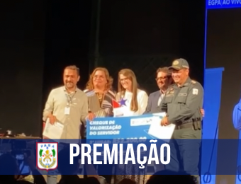 Oficial da PM fica em 3º lugar no Prêmio Inova Servidor