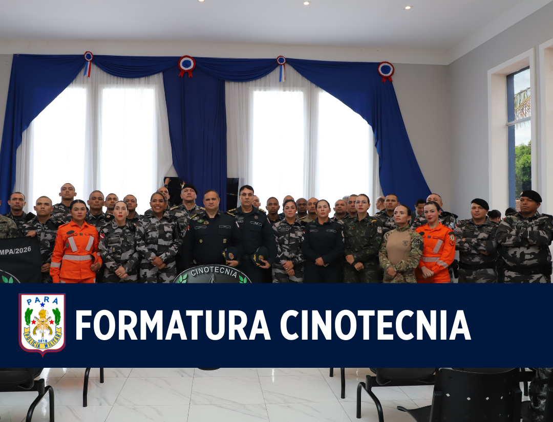 PMPA realiza formatura do VII Curso de Cinotecnia em Belém