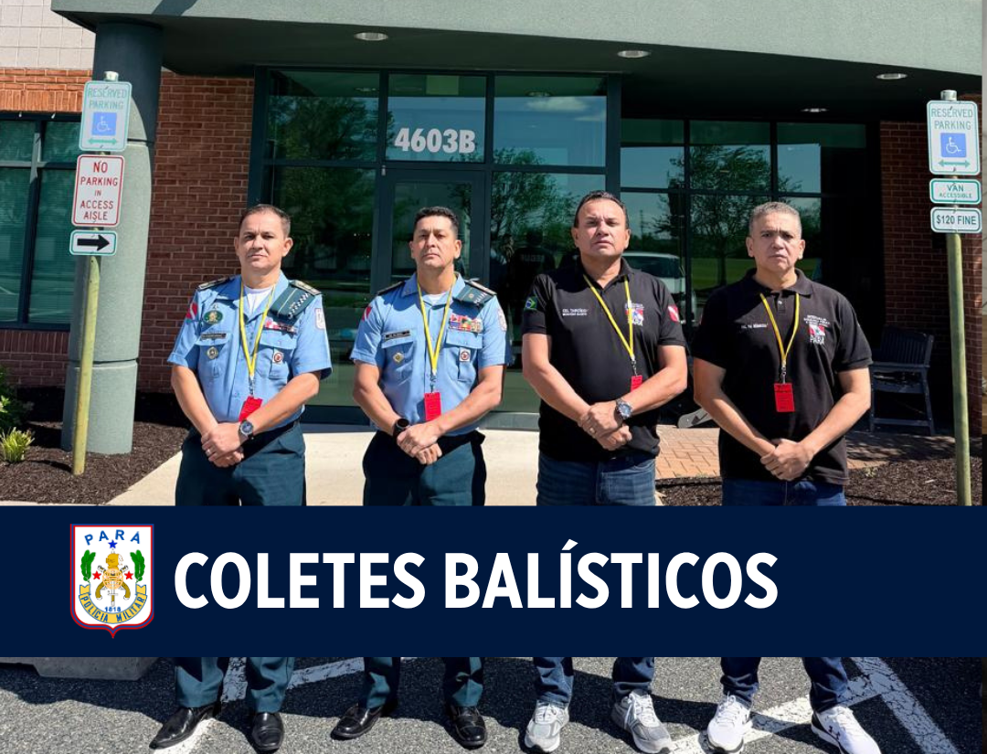 Polícia Militar acompanha testes dos novos coletes balísticos adquiridos para uso da corporação