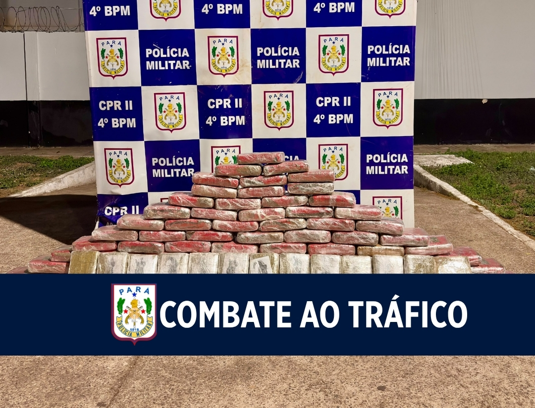 4° Batalhão apreende 106 quilos de drogas em São João do Araguaia