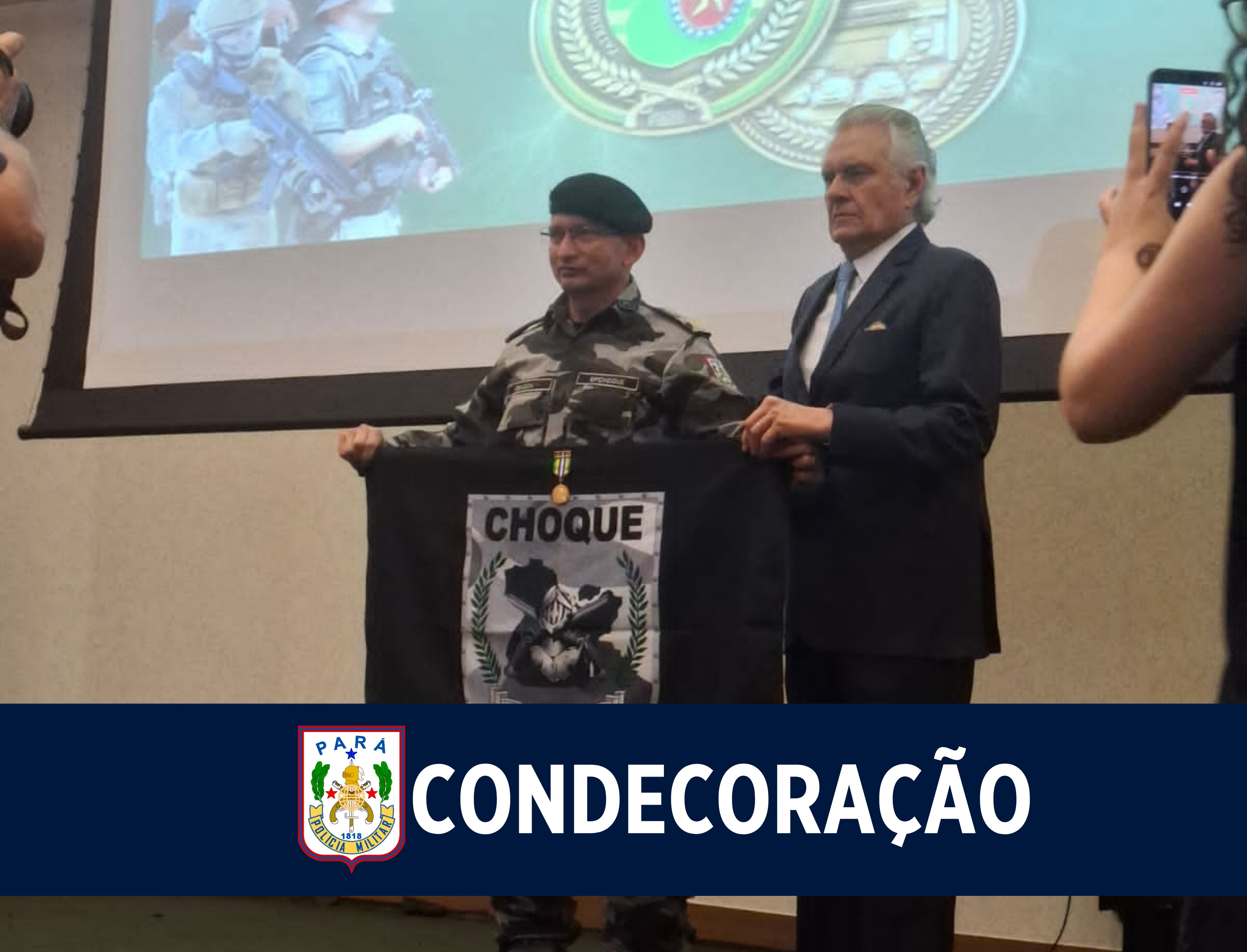 BPchoque recebe condecoração do governo de Goiás