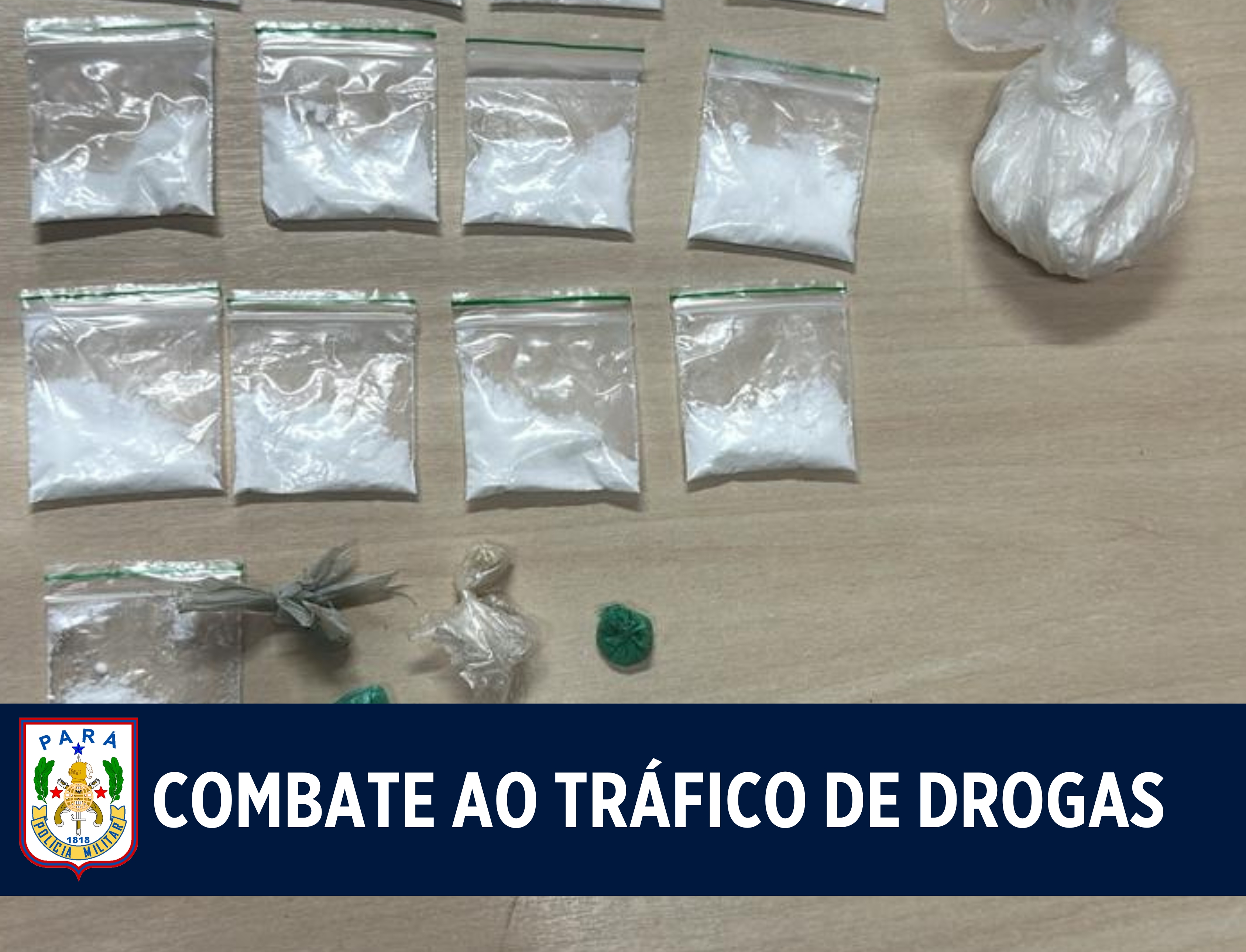 24° BPM no combate ao tráfico de drogas