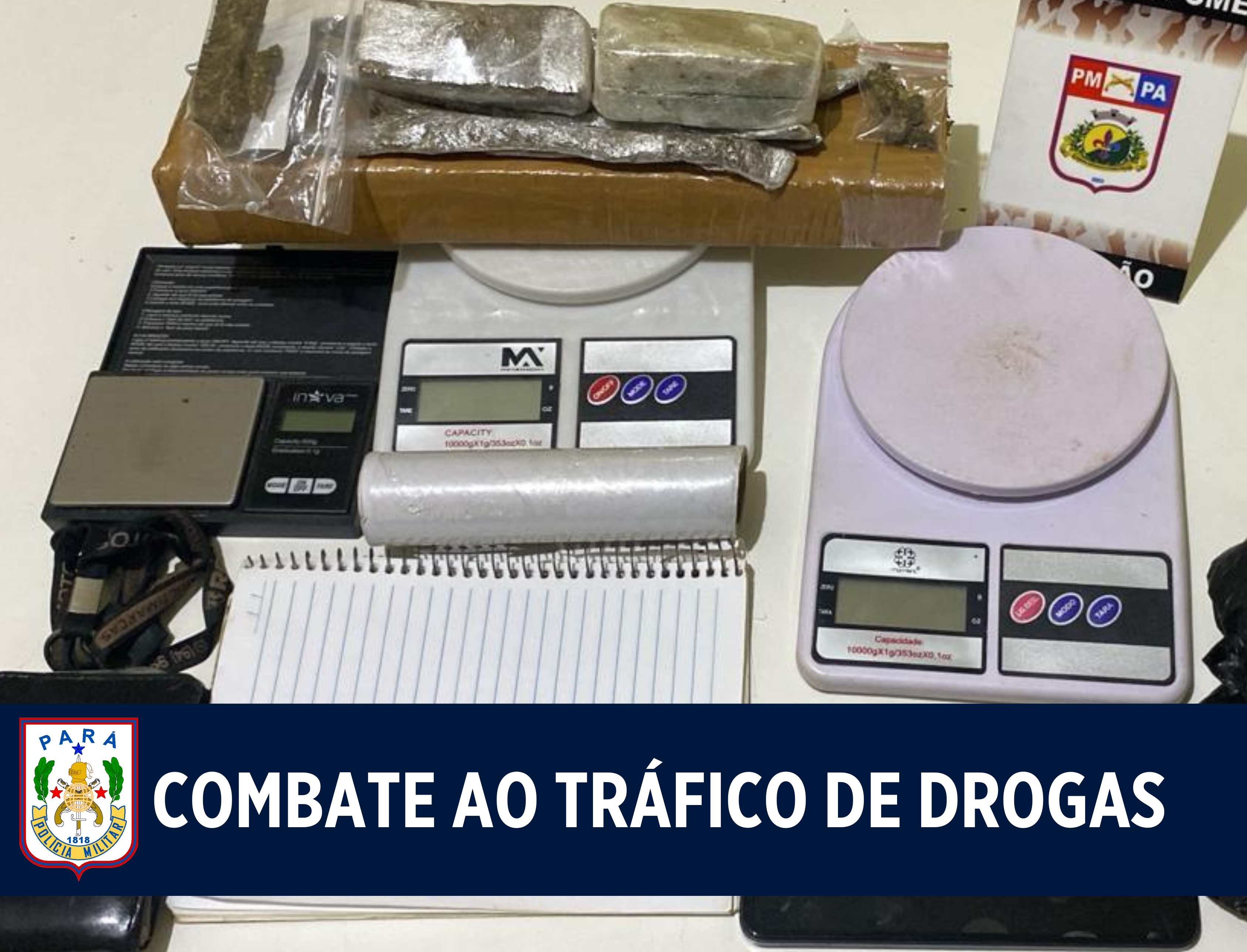 2° CIME atua no combate ao tráfico de drogas em Redenção, Sudeste do Pará