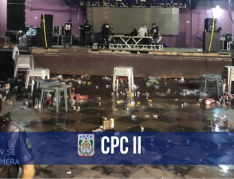 CPC II encerra festa por aglomeração e apreende drogas em Belém