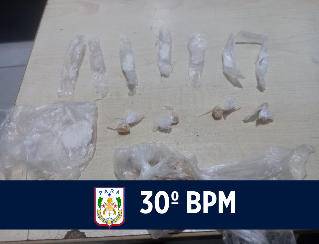30° BPM atua no combate ao tráfico de drogas