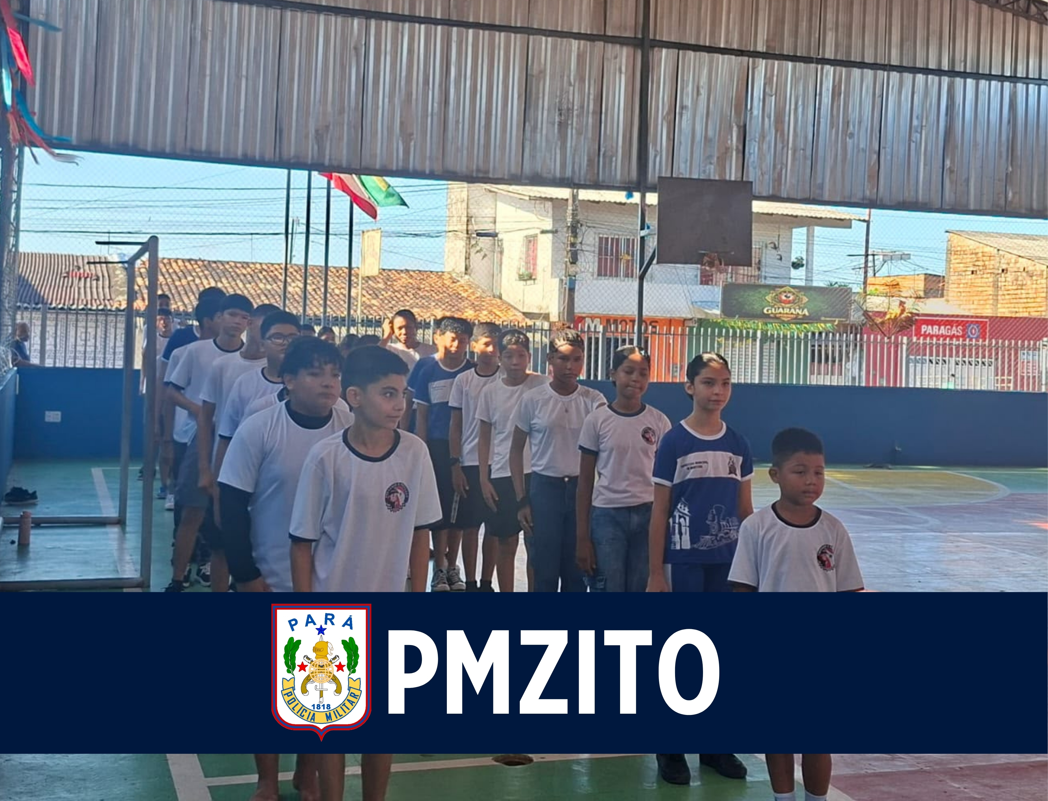 Colônia de Férias do PMZITO do 21º BPM encerra em Marituba com 100 crianças atendidas