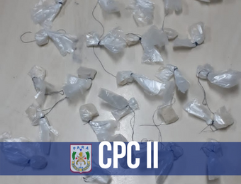 Unidades do CPC II apreendem drogas em Belém