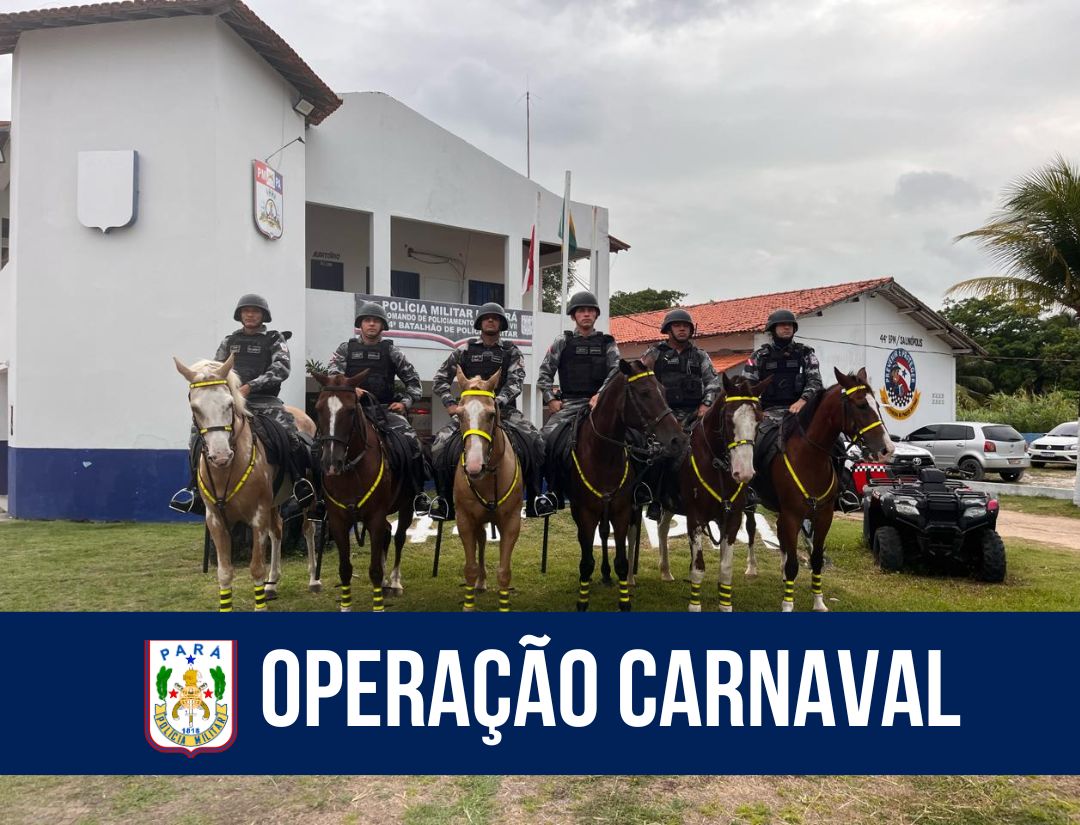 Salinópolis recebe reforço no policiamento para a Operação Carnaval Seguro 2024