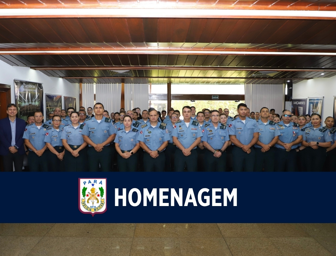 PM homenageia policiais do Estado-Maior Geral com entrega de medalhas e reconhecimento profissional