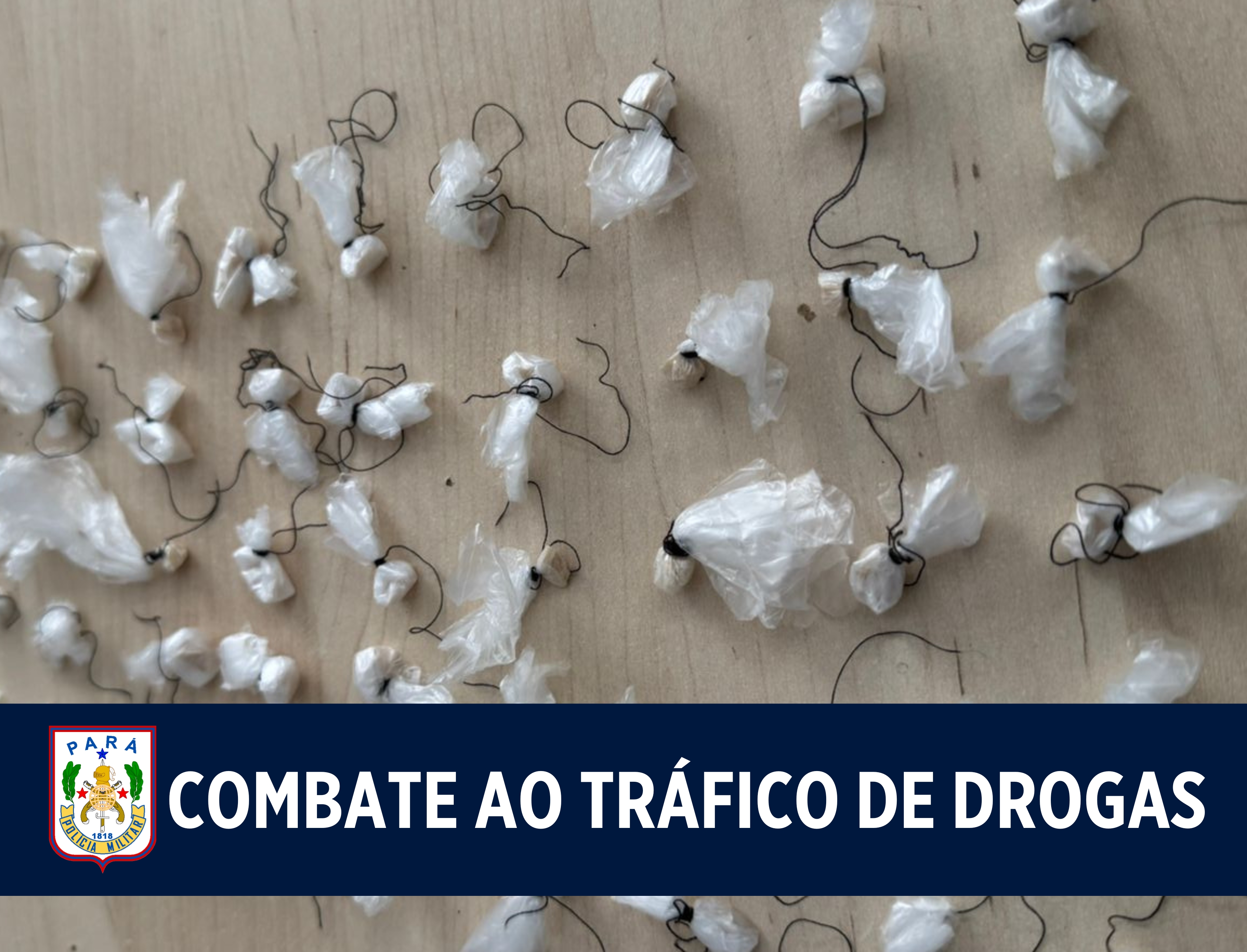 26° BPM atua no combate ao tráfico de drogas