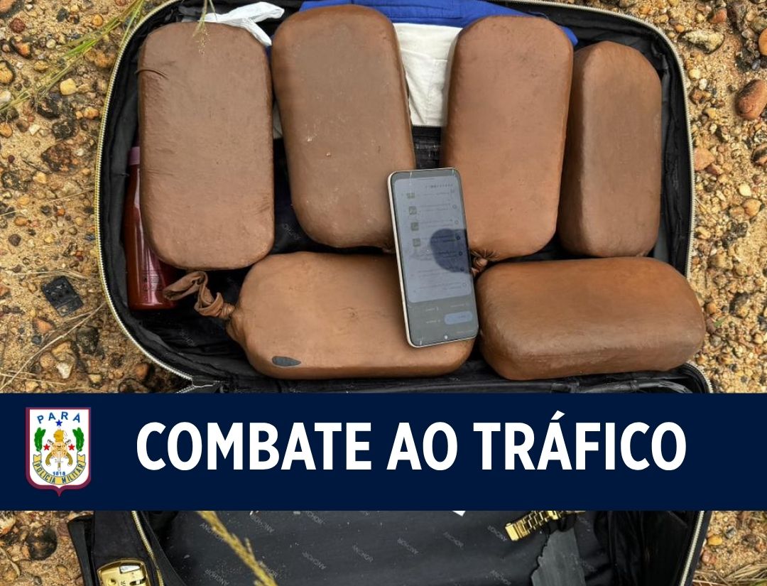 Em Óbidos, ação da PM apreende mais de 8 kg de entorpecentes 