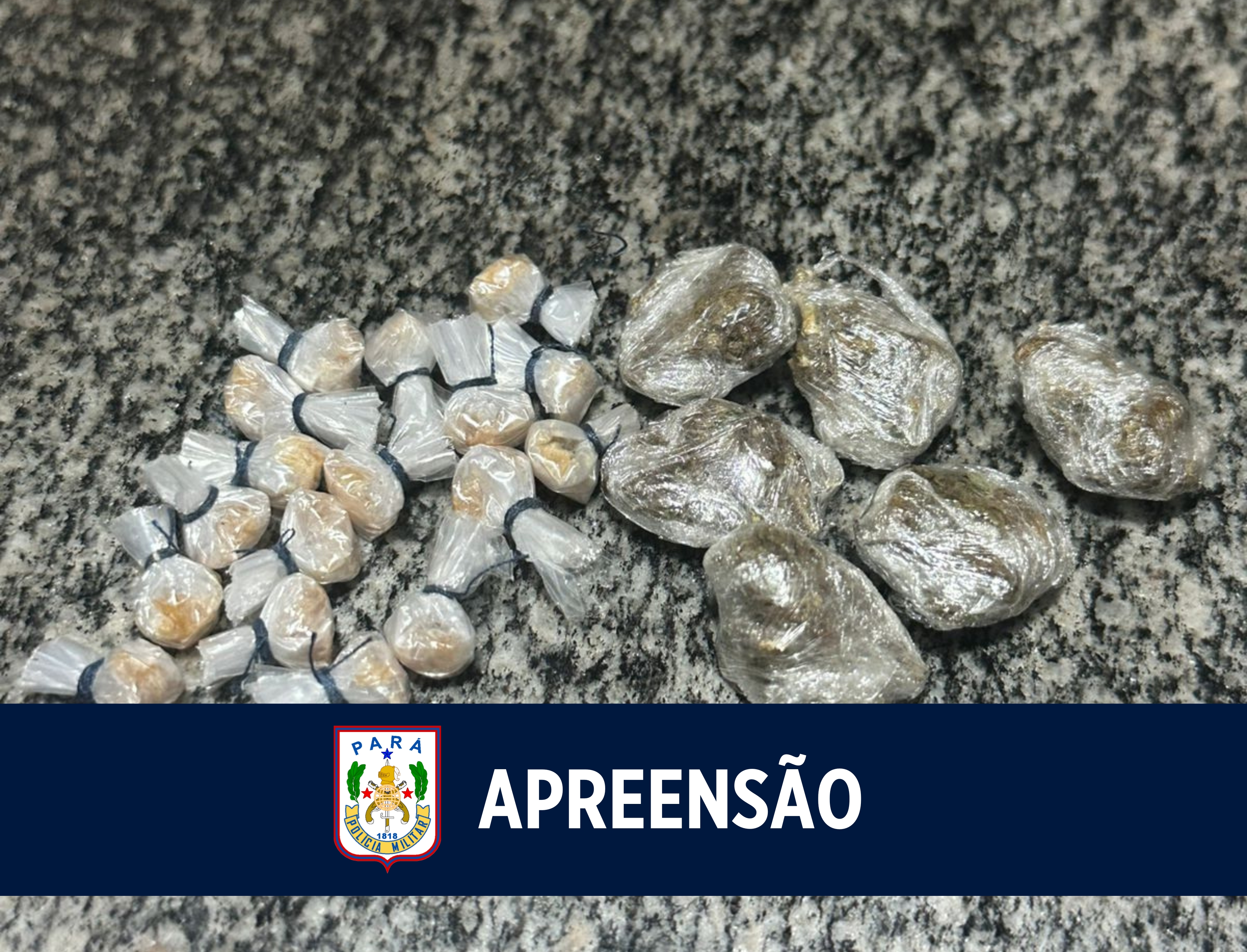 48° BPM atua no combate ao tráfico de drogas, em Tomé-Açu