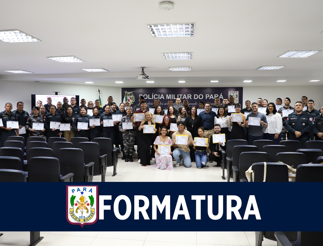 Mais de 400 policiais militares se formam em curso de inglês para atender estrangeiros na COP 30
