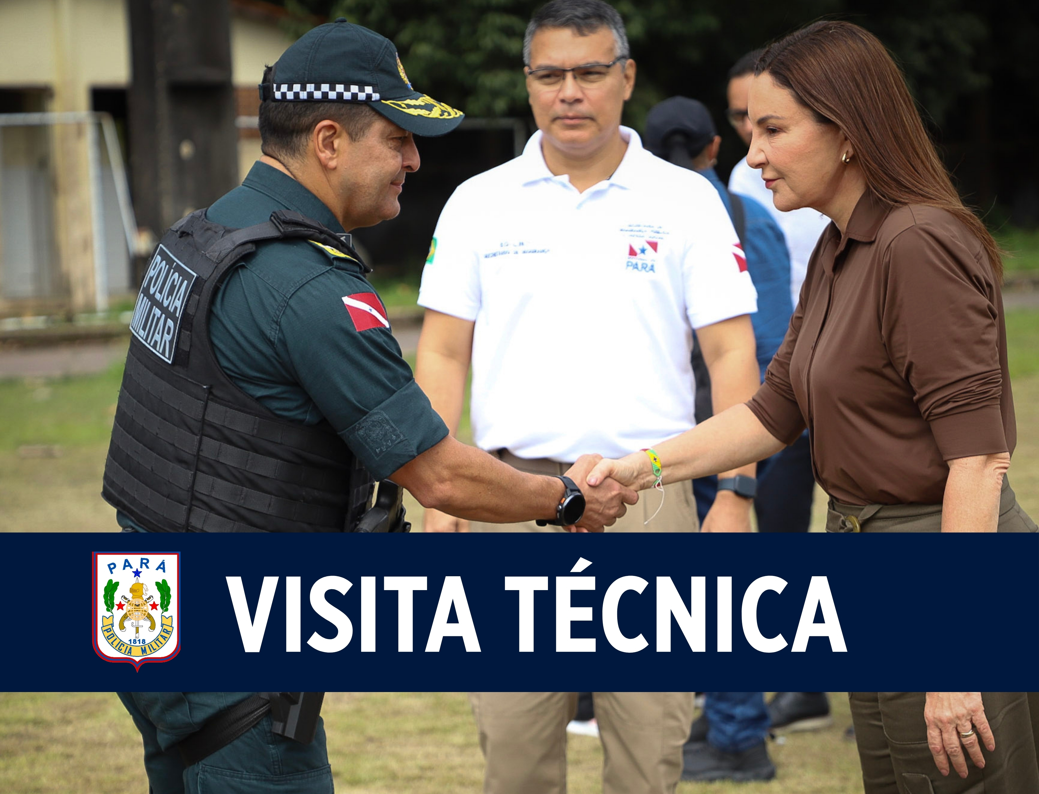Governadora Hana Ghassan acompanha formação de oficiais da PM e ressalta atuação integrada na segurança pública