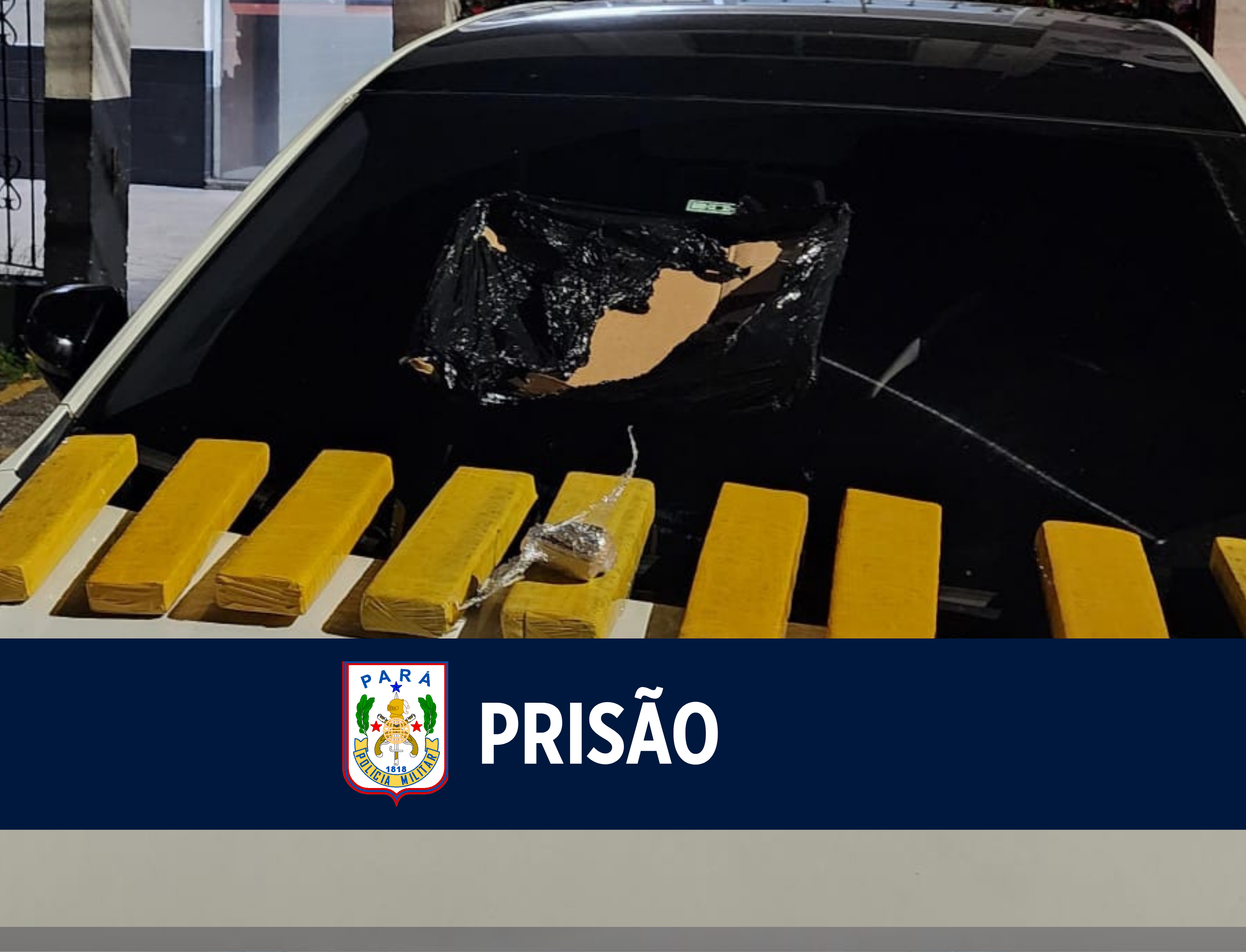 Homem é preso por tráfico de drogas em Benevides