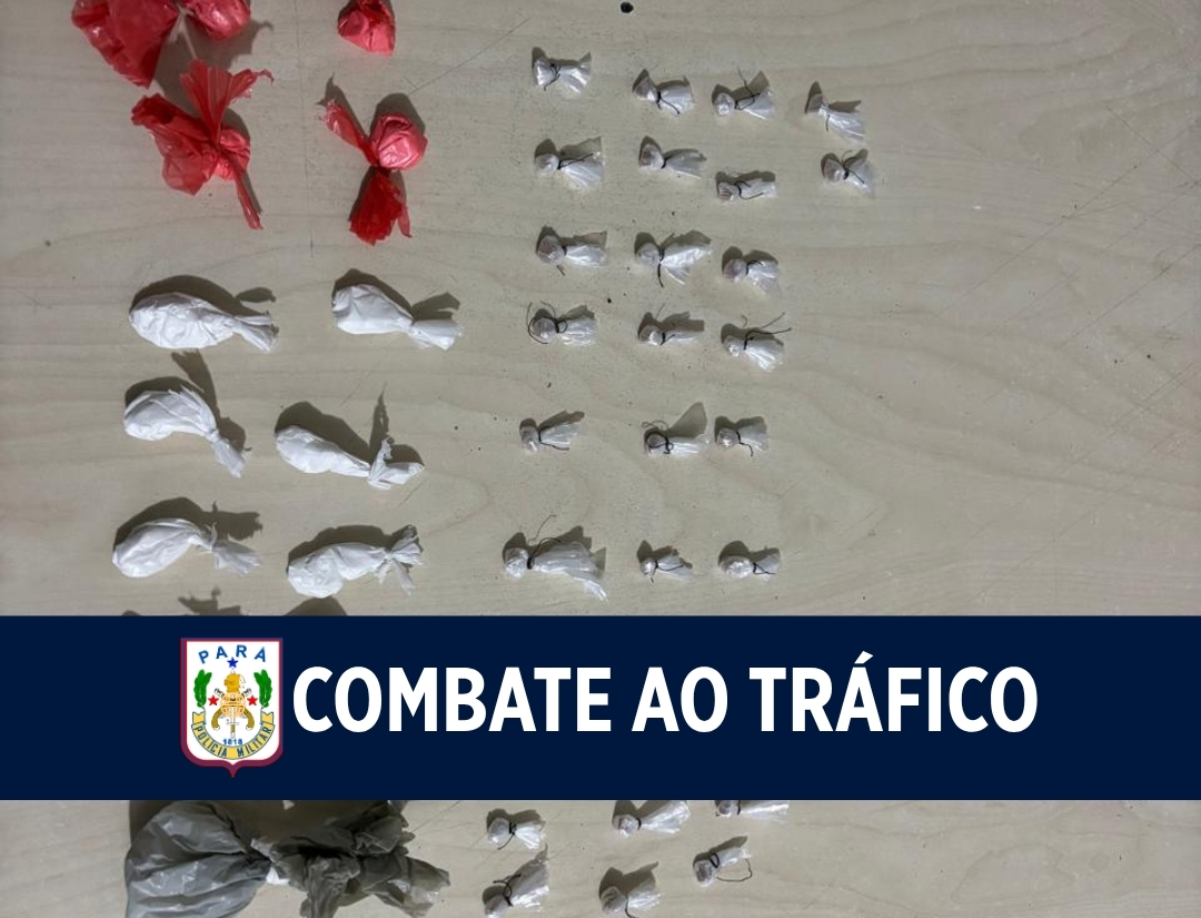 Homem é preso por tráfico de drogas em Icoaraci