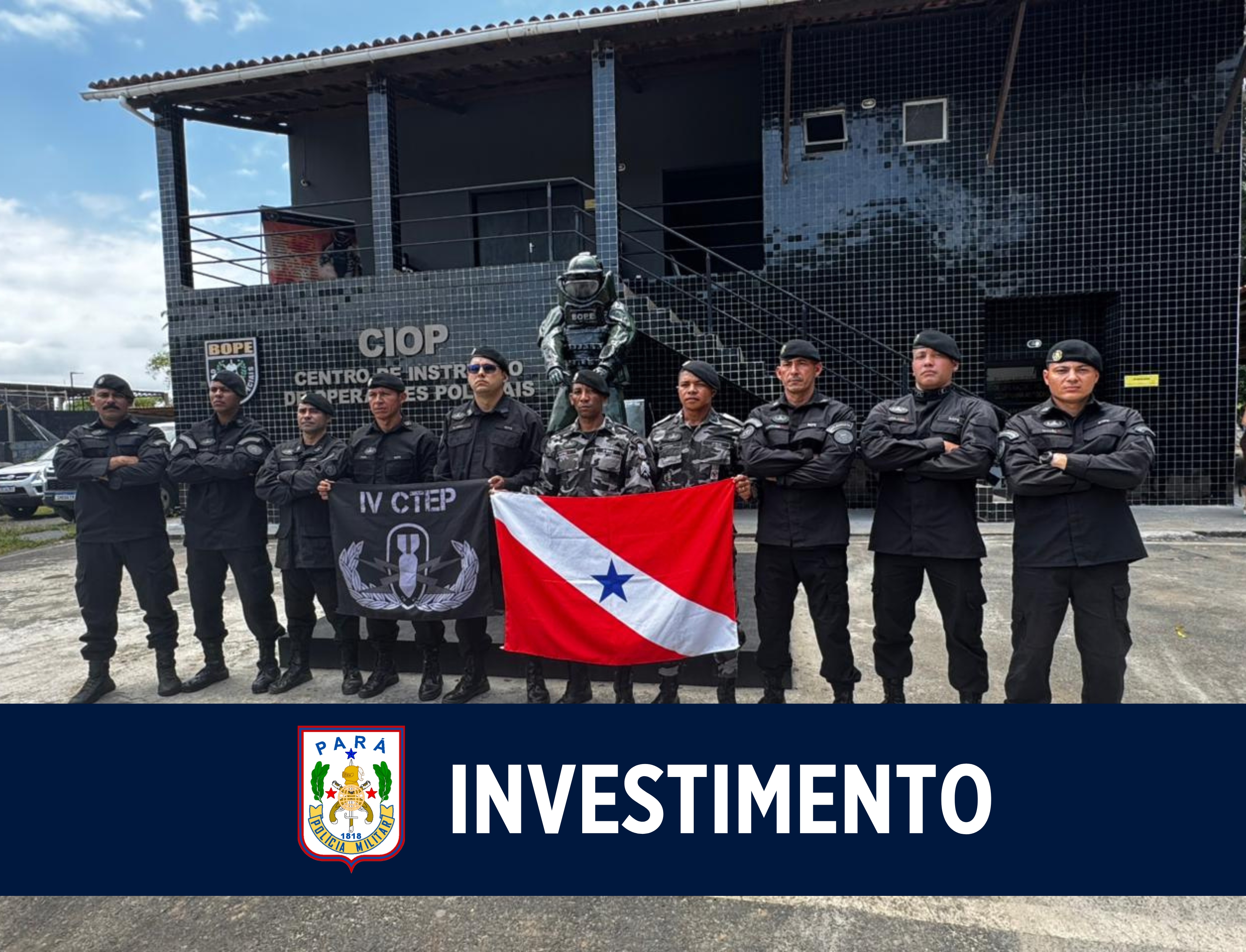 Governo do Estado reforça investimento na tropa especializada