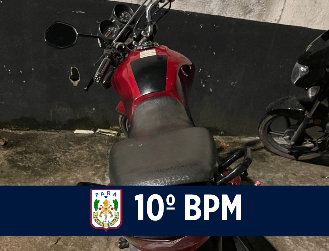 Suspeito é preso por tentativa de furto de motocicleta em Icoaraci