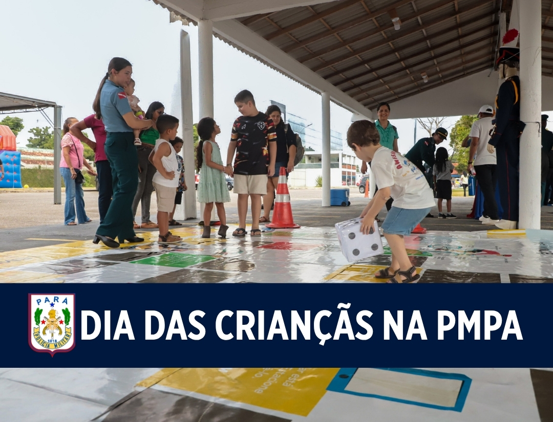 Polícia Militar celebra Dia das Crianças com programação especial no Quartel do Comando Geral