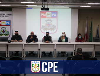 Polícia Militar realiza oficina de construção do 1º Plano Tático do CPE