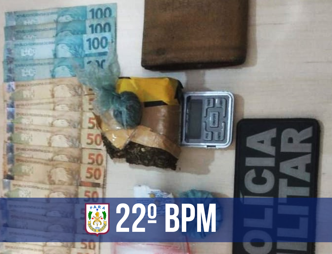 Em Conceição do Araguaia, homem é preso por tráfico de drogas