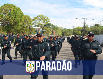 QCG realiza paradão para divulgar os principais atos e ações realizadas pelo Comando da Corporação