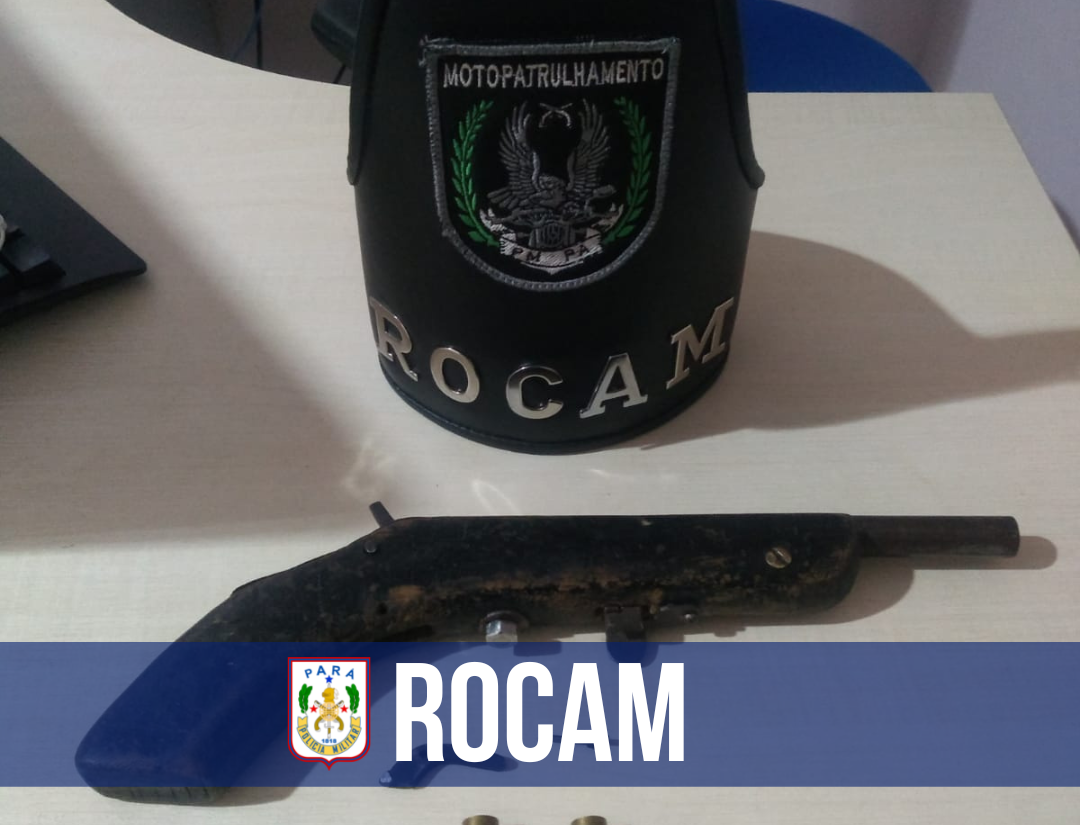 Em Capanema, PM recaptura foragido e apreende arma de fogo