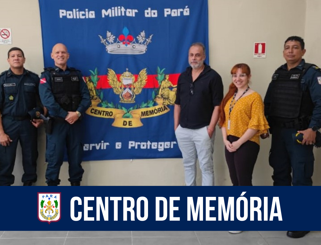 Centro de Memória da PMPA recebe visita de servidores da Fundação Cultural do Pará (FCP)